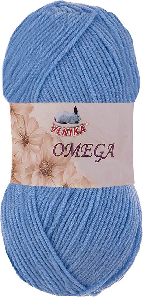 100g Strickgarn Omega Häkelgarn Acrylwolle Klassikgarn Wolle unifarben, Farbwahl