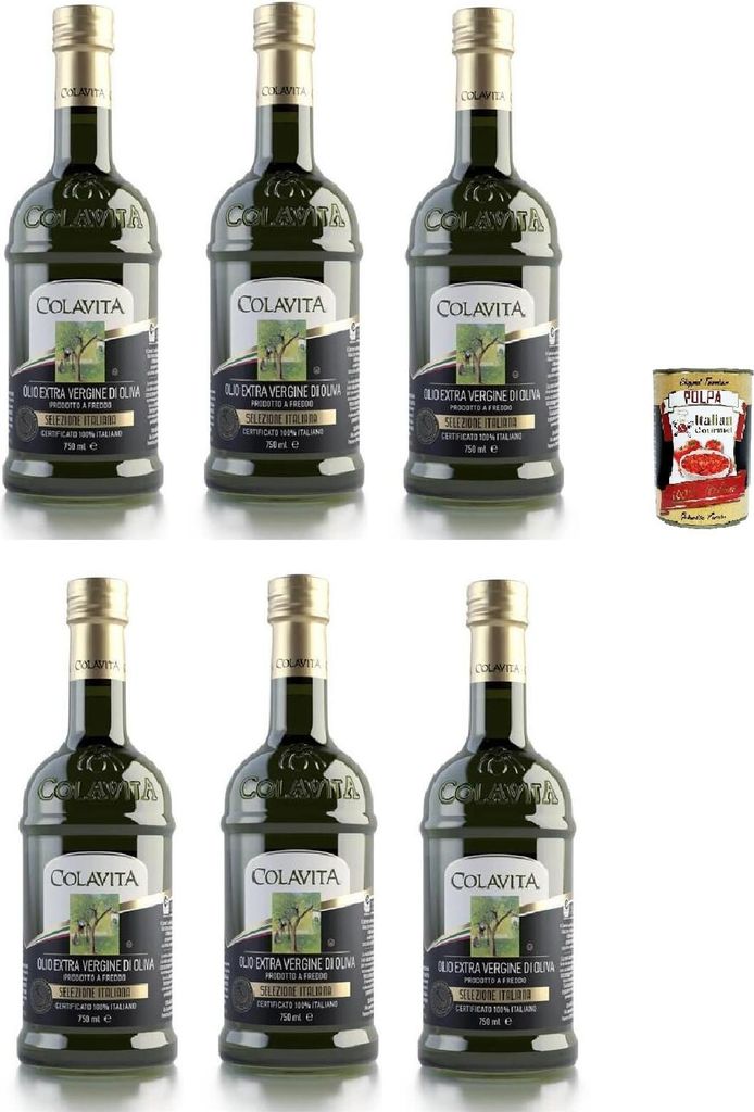 Colavita Olio Extra Vergine Di Oliva Selezione Italiana 6x Produktbild 