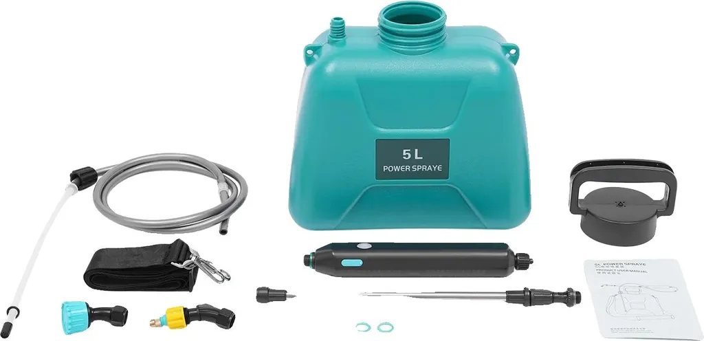 Pulvérisateur électrique 5L pour jardinage et potager USB durable