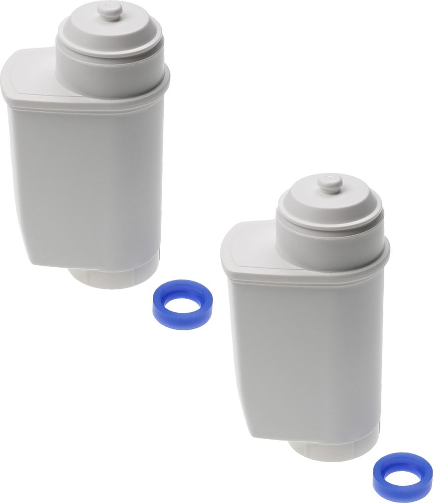 vhbw 2x Wasserfilter Filter Ersatz für Siemens TZ70033, TZ70033A für Kaffeevollautomat, Espressomaschine Weiß