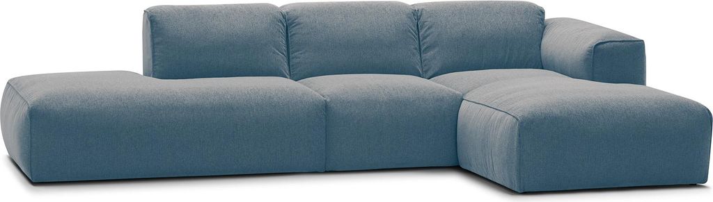 home24 Ecksofa mit Chaiselongue
