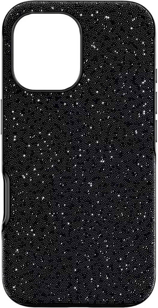 Swarovski High Coque iPhone 15 Pro Noir 5698790 - Protection de Luxe