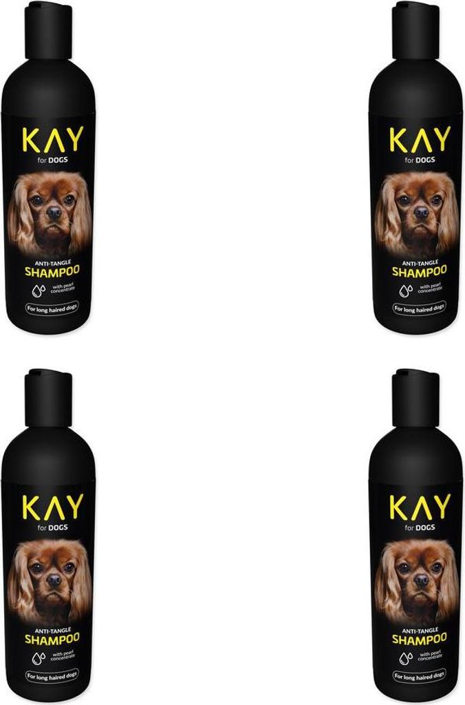 KAY Shampoo gegen Verfilzungen 250ml / Packung 4 Stück