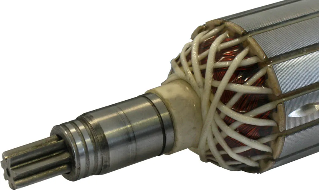 Rotor pour Bosch GBH11DE et GSH11E avec Roulements et Charbons 1614011072 - 3