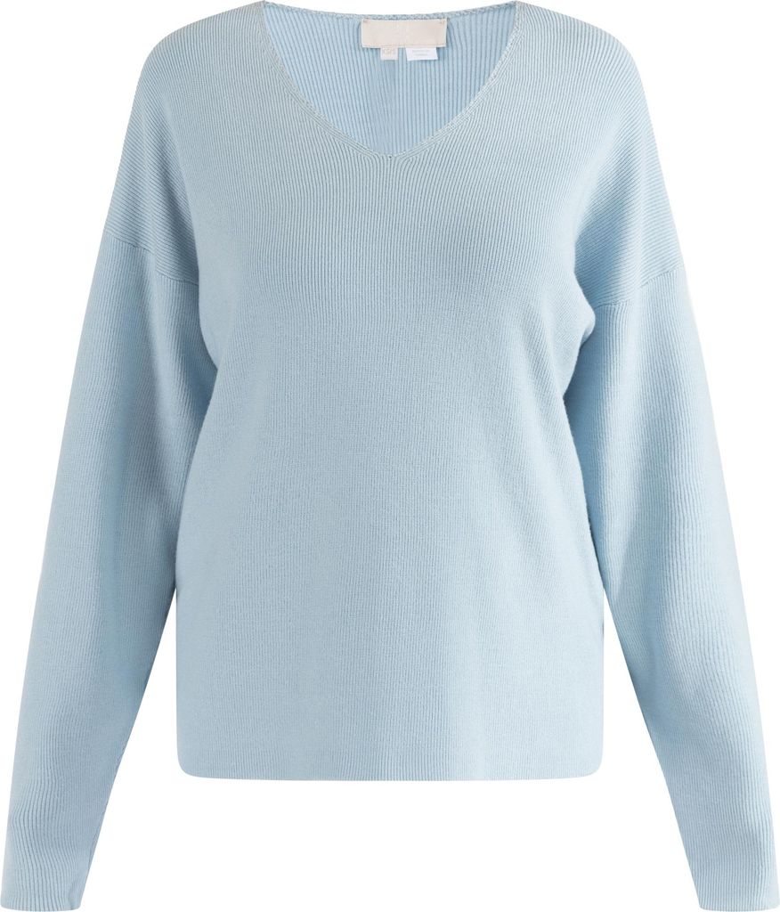 RISA damen strickpullover - hellblau, XL/XXL