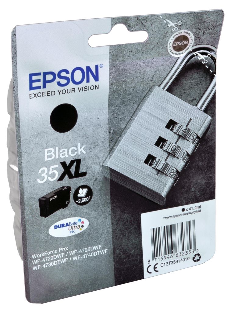 Epson Padlock 35XL Vorhängeschloss DURABrite Ultra Single Produktbild 