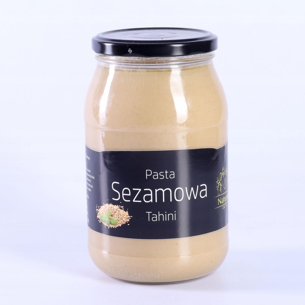 TAHINI - Pasta sezamowa 100% NATURALNA 900g Zdjęcie produktu 
