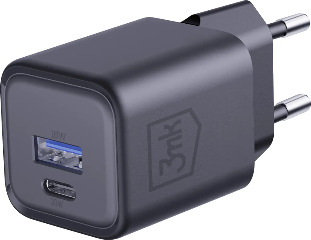 Chargeur de Voyage 33W Hyper 3Mk Compact pour Smartphone et Tablette - 6