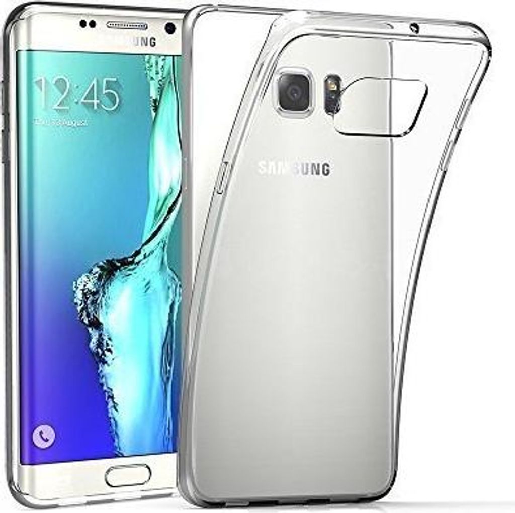 Hülle für Samsung Galaxy S6 EDGE PLUS G928 - Transparent Handyhülle Kratzfest Schutzhülle Ultra Dünn Phonillico