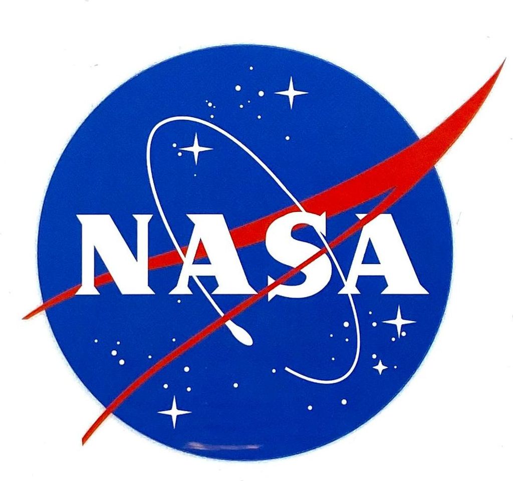Nasa-Emblem-Text zum Aufbügeln, klein
