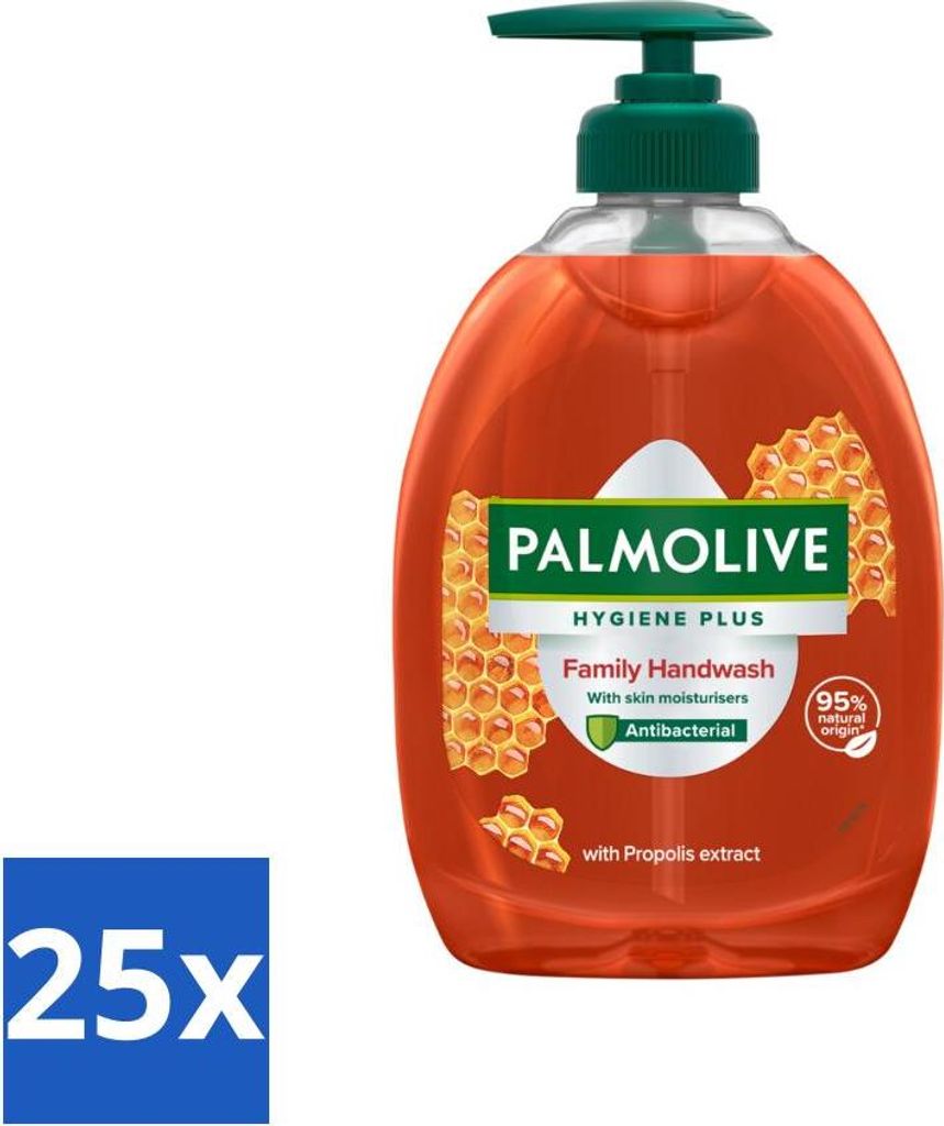 Palmolive - Hygiene - Handseife - Antibakteriell & Frisch - 500 ml - Vorteilspack - 25 Stücke