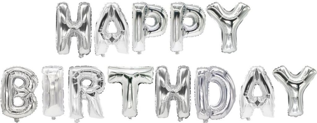 PAPSTAR 86800 PAPSTAR Set di palloncini in foil "Happy Immagine del prodotto 