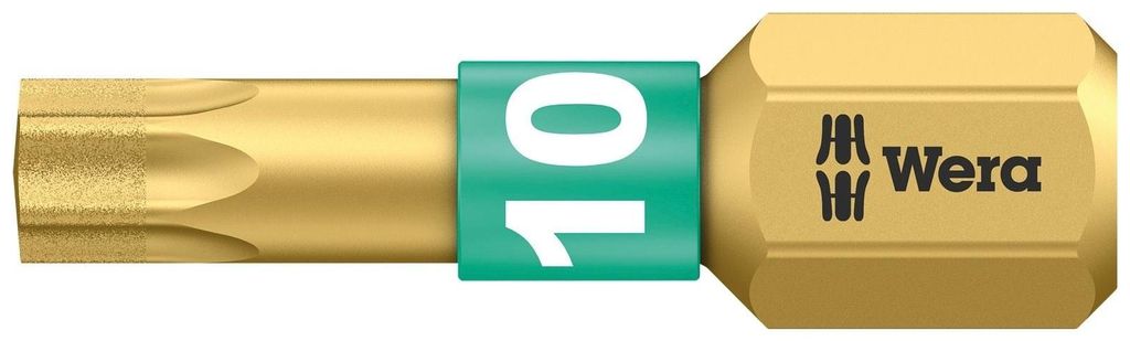 WERA Torx-Bit 867/1 BDC T10 x 25 mm 1/4"