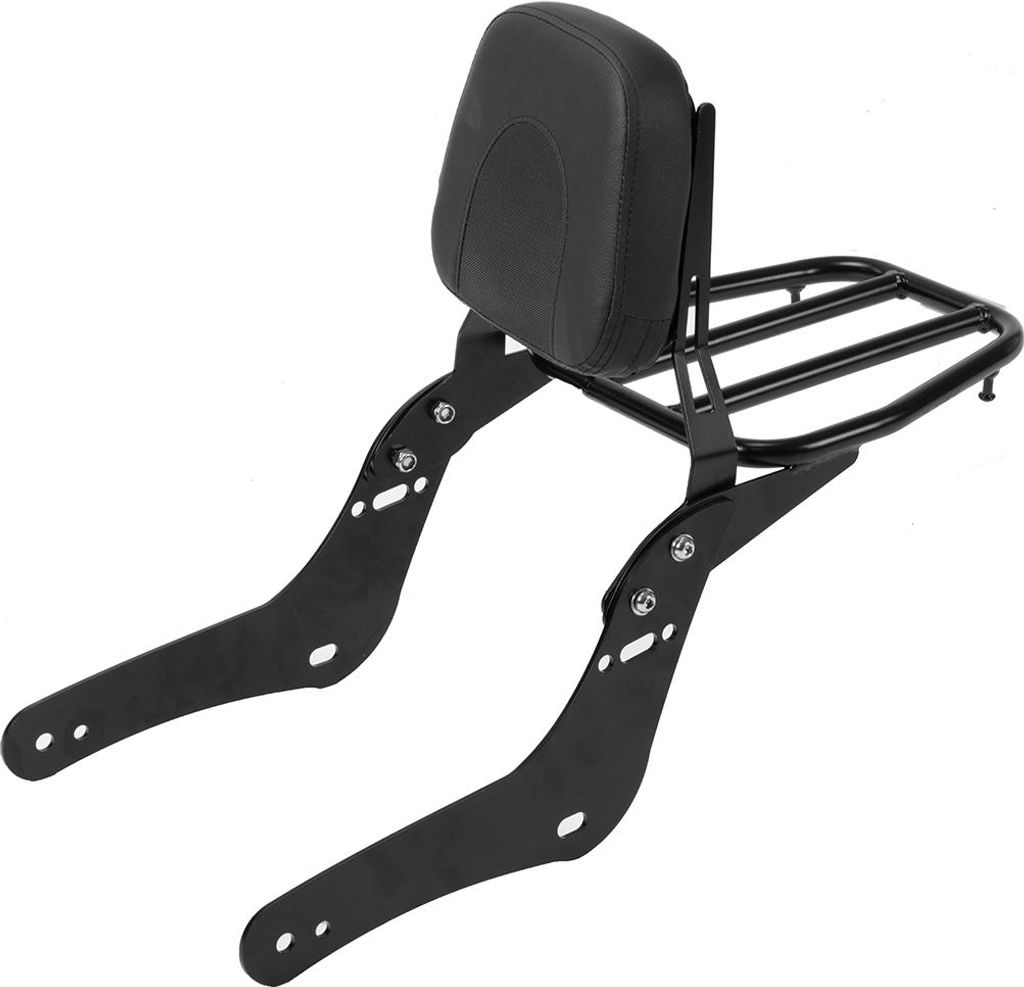 Odnímateľná opierka motocykla sissy bar s nosičom batožiny Obrázok produktu 