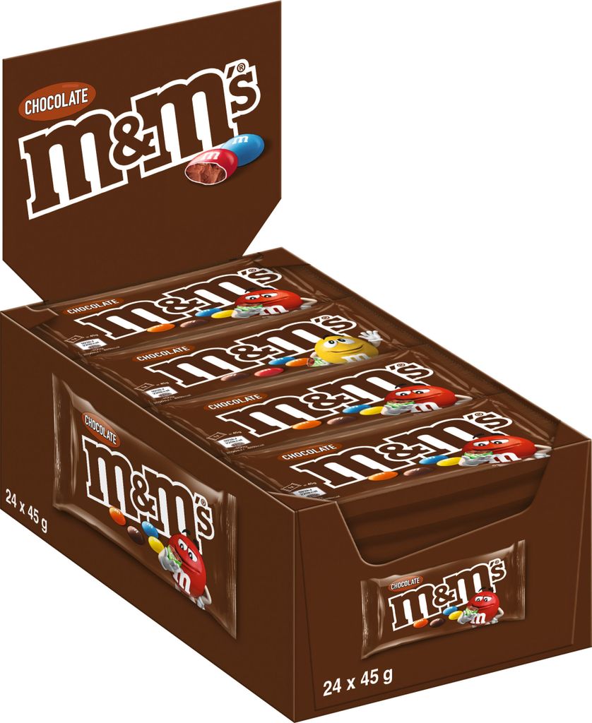 m&m's CHOCO Schokobonbons 24x 45,0 g Produktbild 