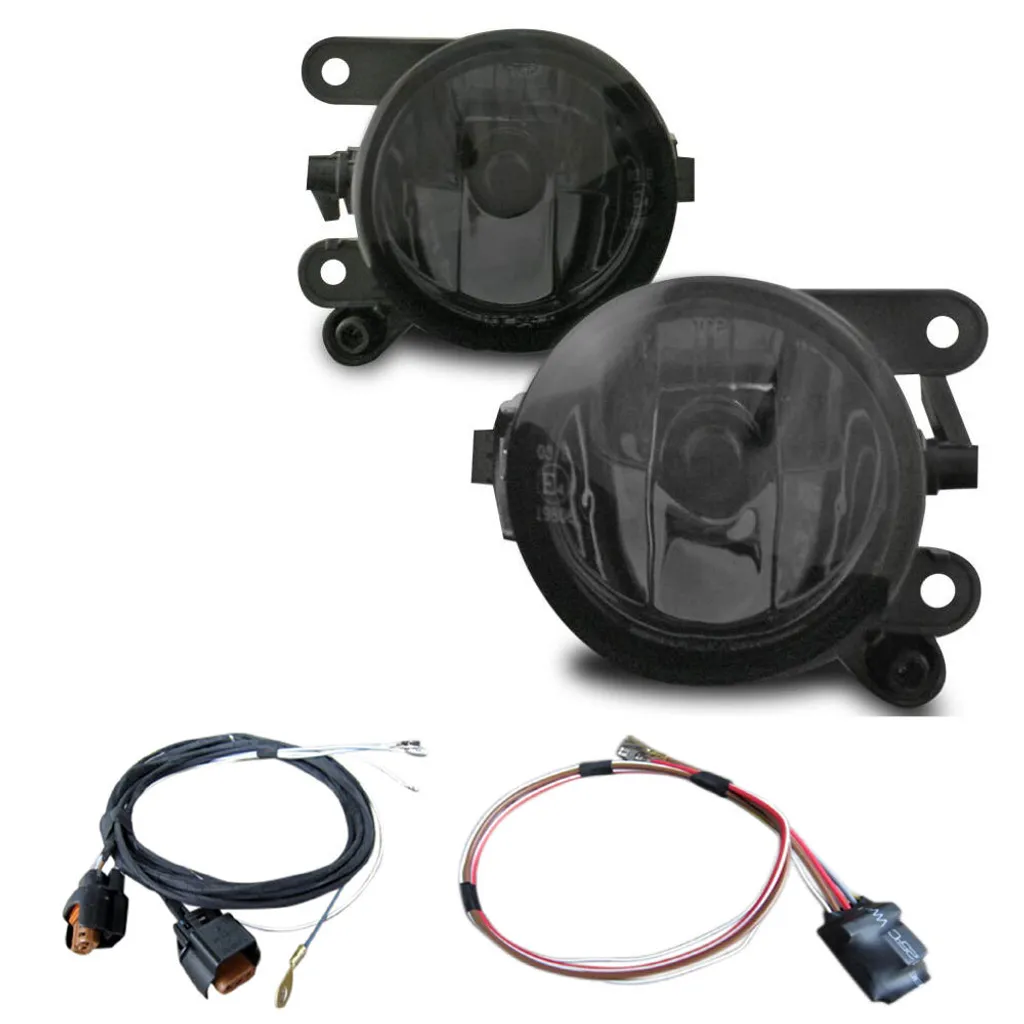 Pack antibrouillards anti-erreur pour VW Golf 5 avec câblage HB4 noir