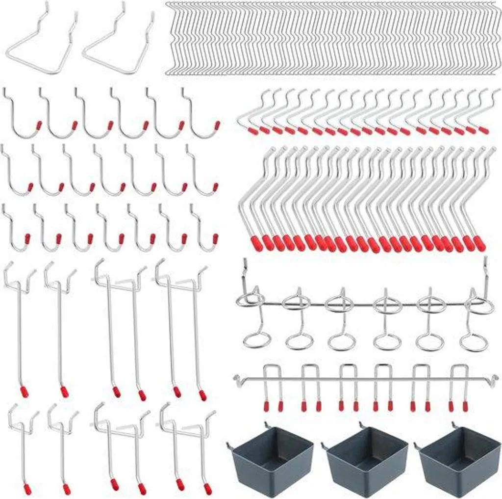 Rangement 12 tiroirs robuste avec crochet de suspension pour outils