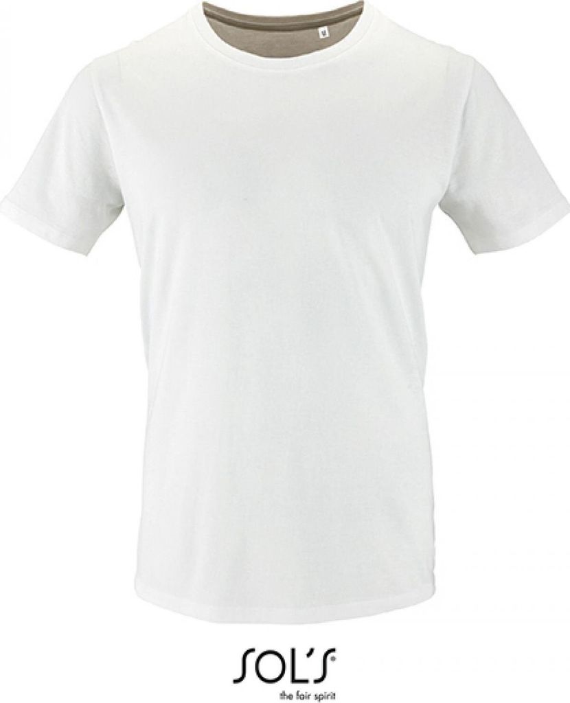 SOLs 02076 | Herren Short Sleeve T-Shirt Milo - Farbe: White - Größe: S