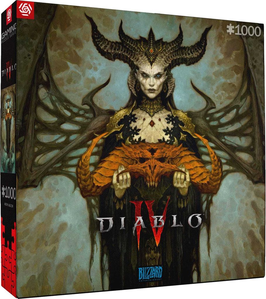 Puzzle 1000 elementów Diablo IV Lilith Zdjęcie produktu 