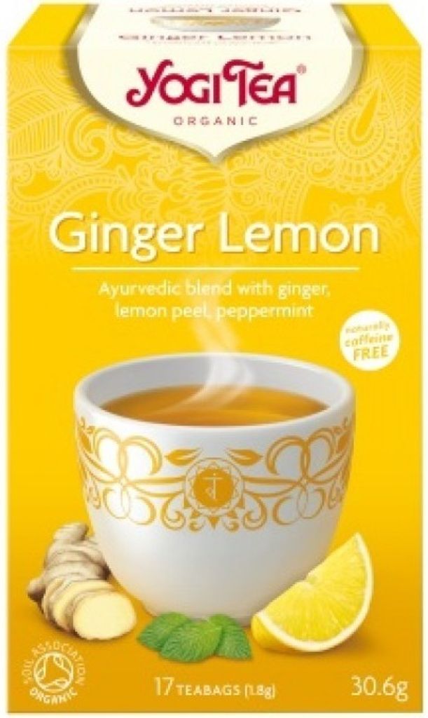 Yogi Tea®Ajurvédský čaj zázvor a citron (17ks), 43297 Obrázek produktu 