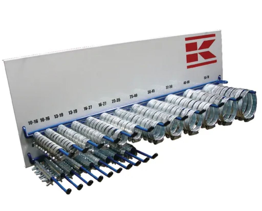 220x Schlauchschellen Rohrschellen Sortiment inkl. Rack Set Produktbild 