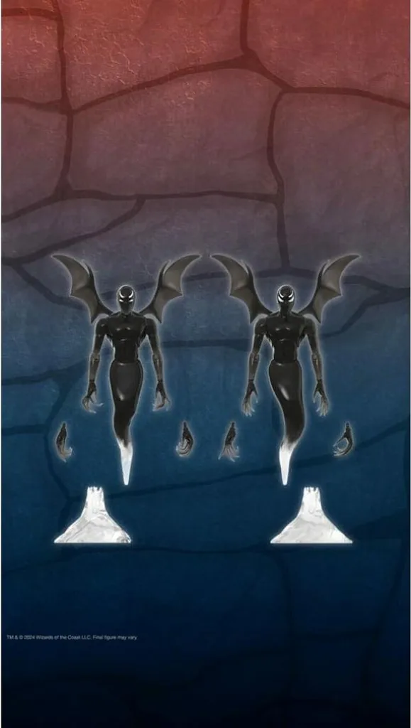 Pack de 2 Figurines Articulées Shadow Demons Donjons & Dragons 18 cm - 5