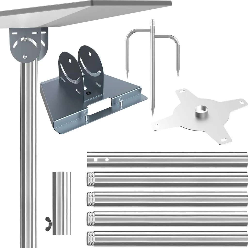 Fixation Starlink V4 Gen 3 : Solution Sol sans Perçage pour Antenne