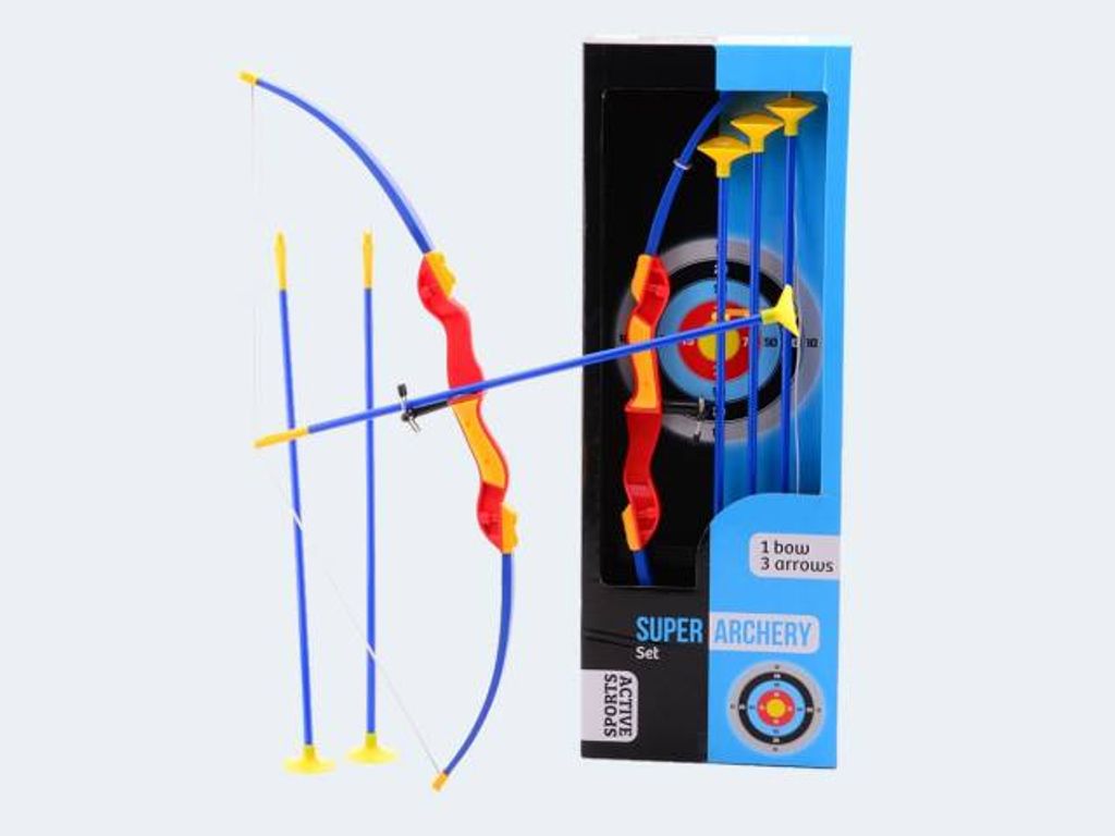 Bogen Set Active mit 3 Pfeilen