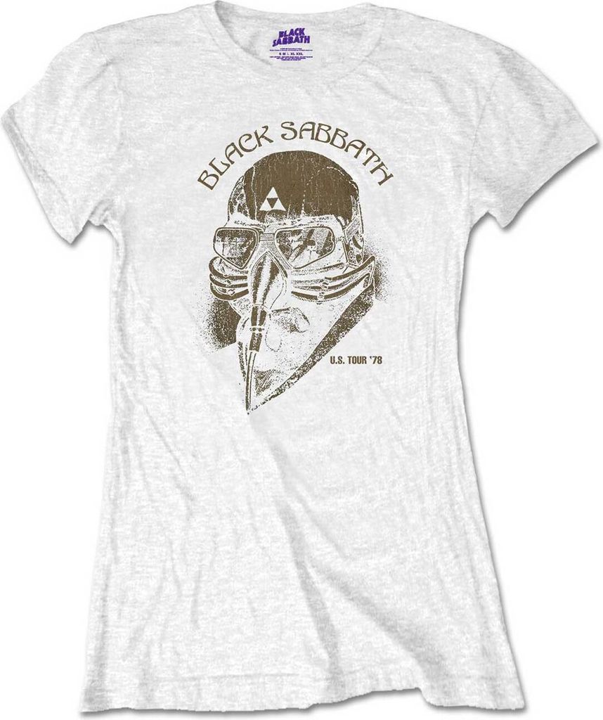 Black Sabbath - US Tour 1978 Damen X-Large T-Shirt - weiß