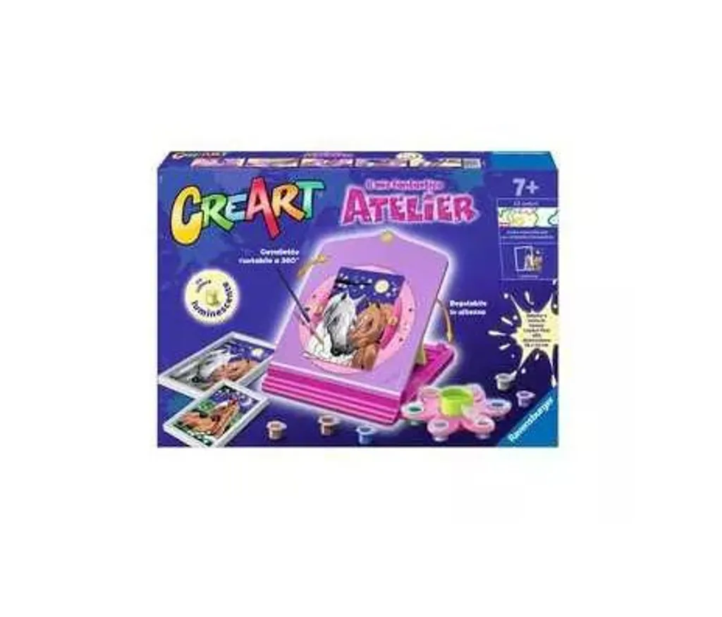 Ravensburger CreArt Atelier Cavalli : Kit de Peinture Numéro 28913