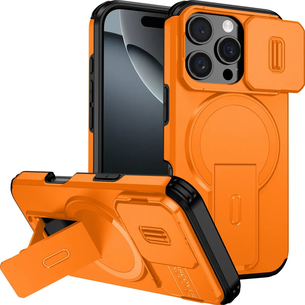 Custodia In Pelle Per Fotocamera Instax Mini 12 | Marrone Con Tracolla Regolabile | Copriobiettivo Rimovibile