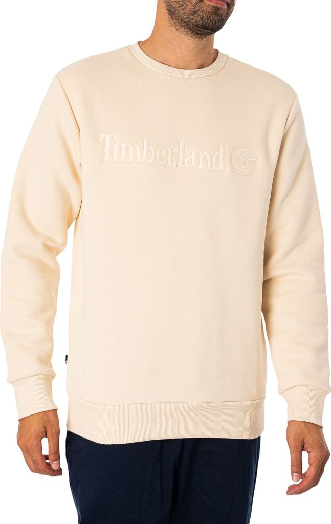 TIMBERLAND - Herren-Winter-Sweatshirt mit tonalem Logo - Größe L