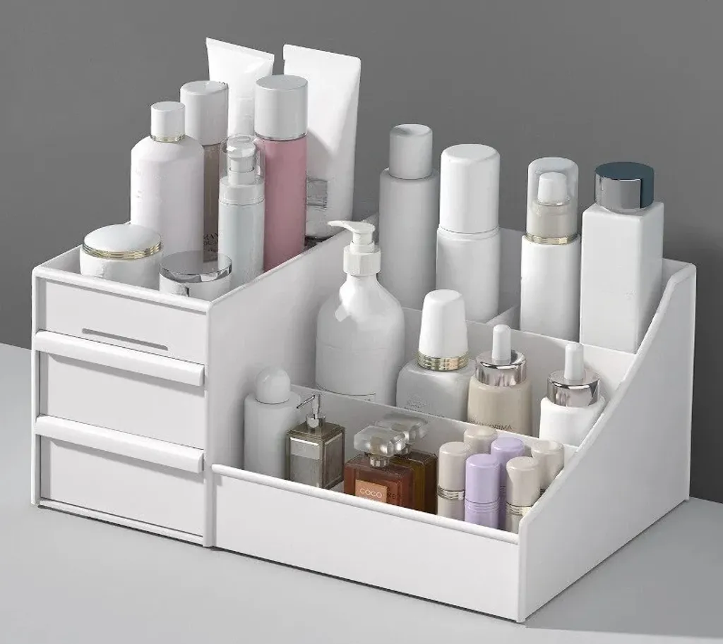Armadio Per Cosmetici Organizer Per Gioielli 2 Cassetti - 4