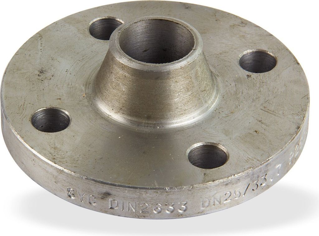 Vorschweißflansch Anschweißflansch 1 1/4" 140x16mm DN32 PN16 schwarz
