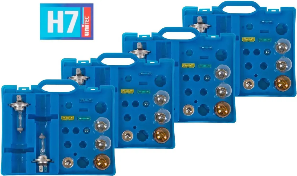 Ampoules H7 pour Phares Voiture : Coffret de Secours Feux et Freins