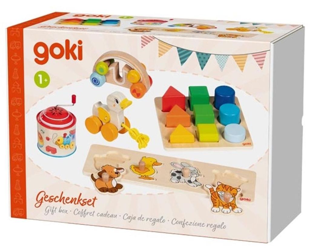 Gollnest & Kiesel Geschenkset für Babys ab 12 Monaten, 5-teilig, kindgerecht, robust