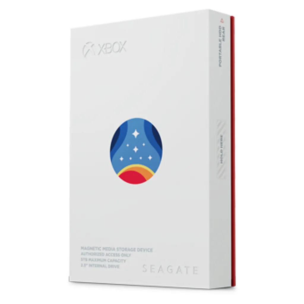 Seagate FireCuda 5 To Starfield : Disque dur USB 3.2 avec éclairage LED RGB