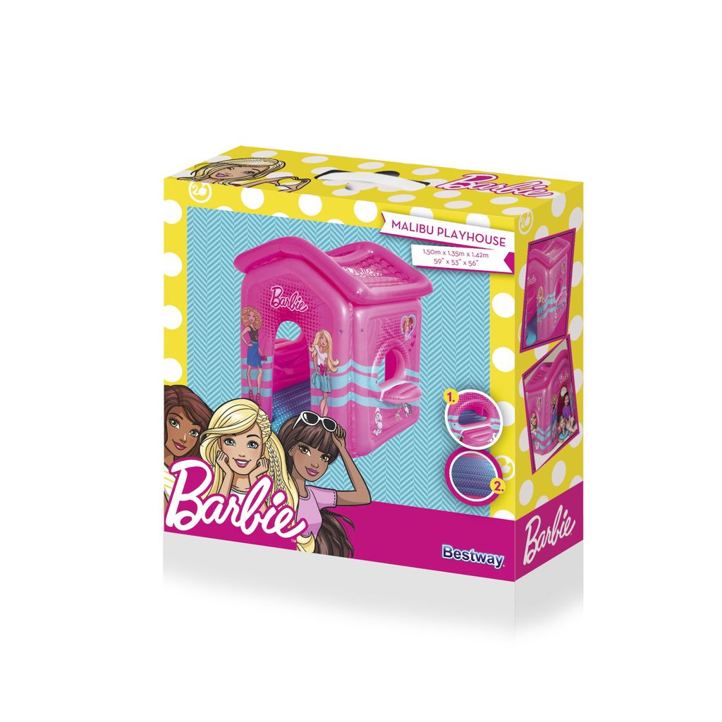 Bestway Barbie aufblasbares Spielhaus für Kinder