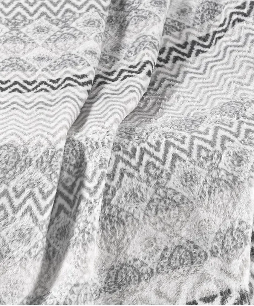 Couverture Luxury Naturelle RW9033 - Texture Moelleuse et Grand Format L