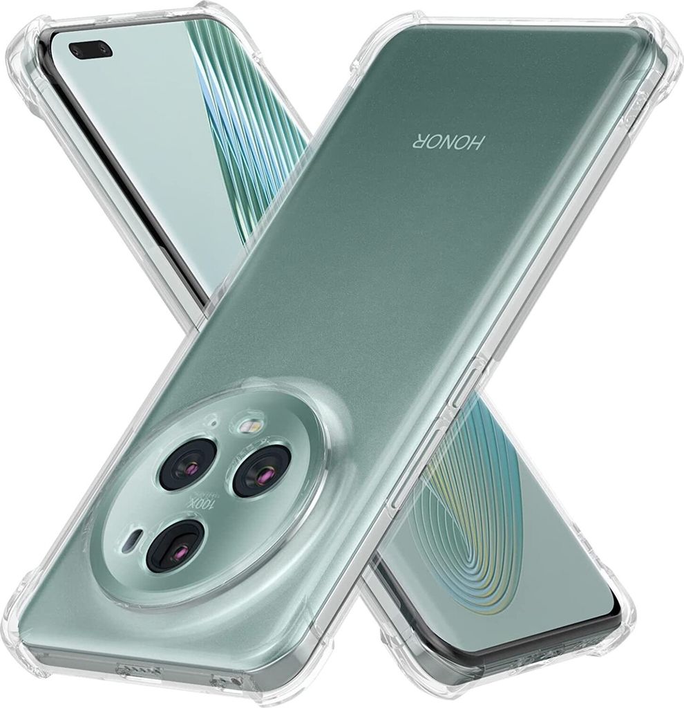 Honor Magic5 Pro Hülle, LaimTop Transparent Weich TPU Produktbild 