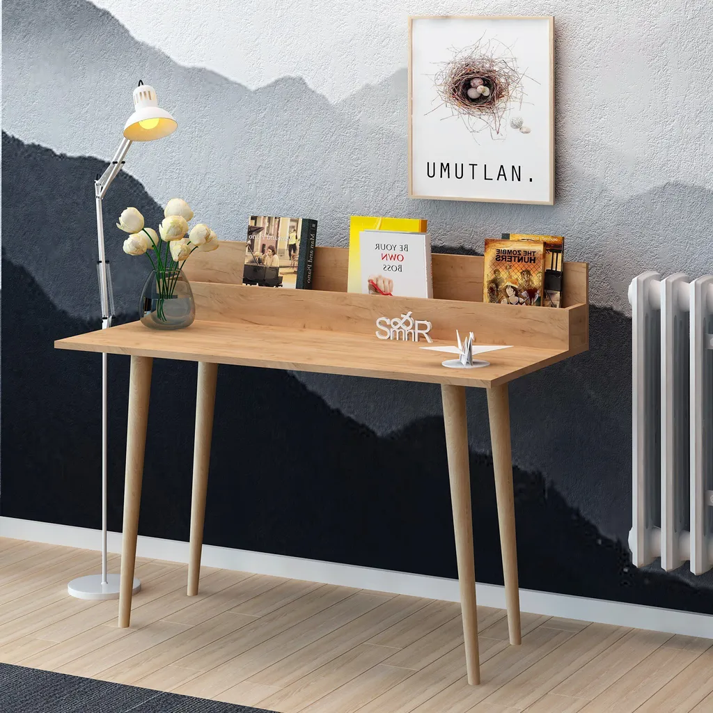 Table de salon Skye Decor Rammi chêne idéale pour grands espaces 100cm