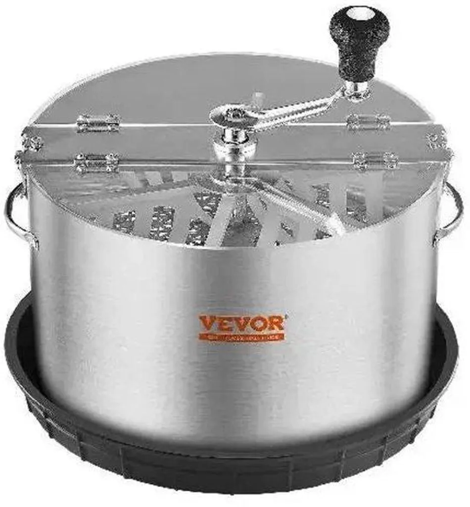 Taille-herbe Bladko argenté avec lames inox et bac collecteur 40cm
