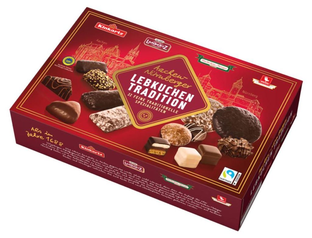 Lambertz Aachen-Nürnberger Lebkuchen Tradition 500g Produktbild 