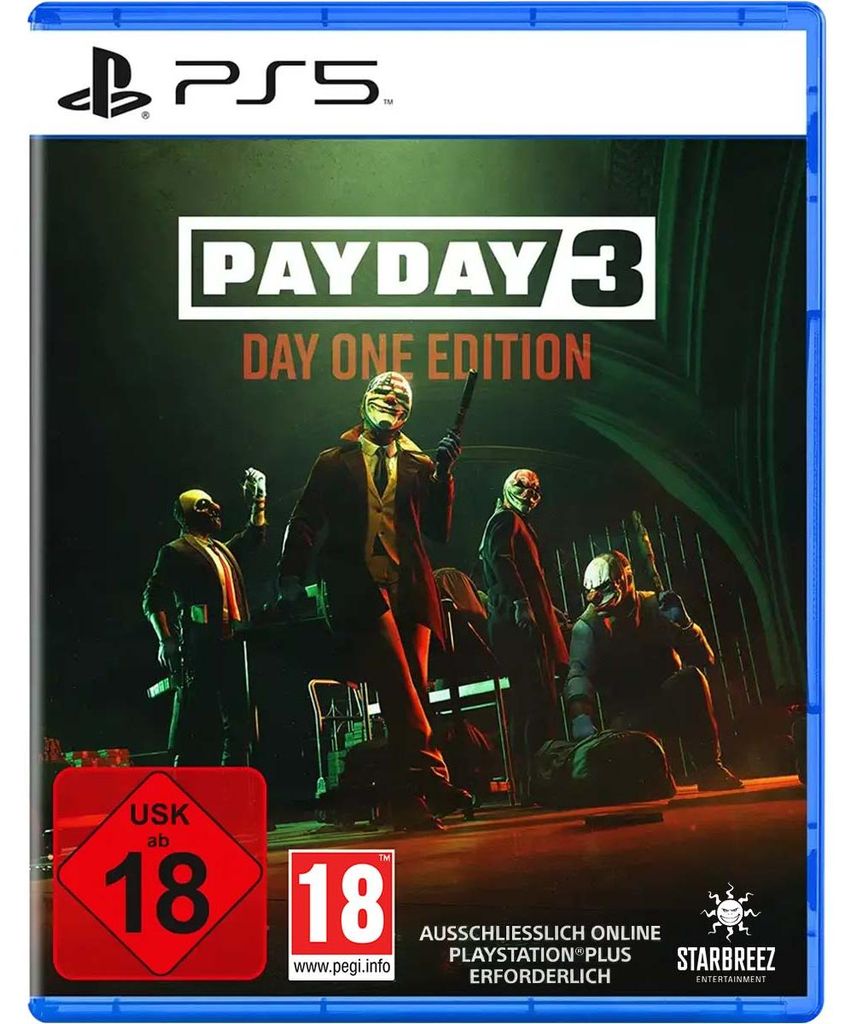 GAME Payday 3 - Day One Edition (PS5), PlayStation 5, od 17 Zdjęcie produktu 