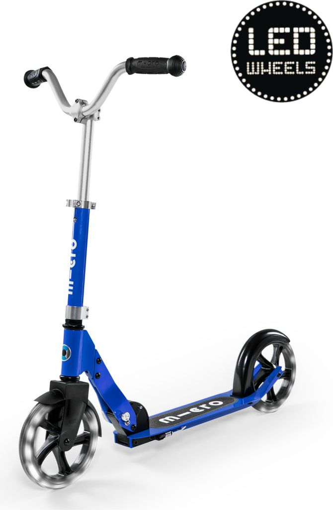 Micro Scooter Cruiser LED blue bis 100 kg belastbar Neues Produktbild 1