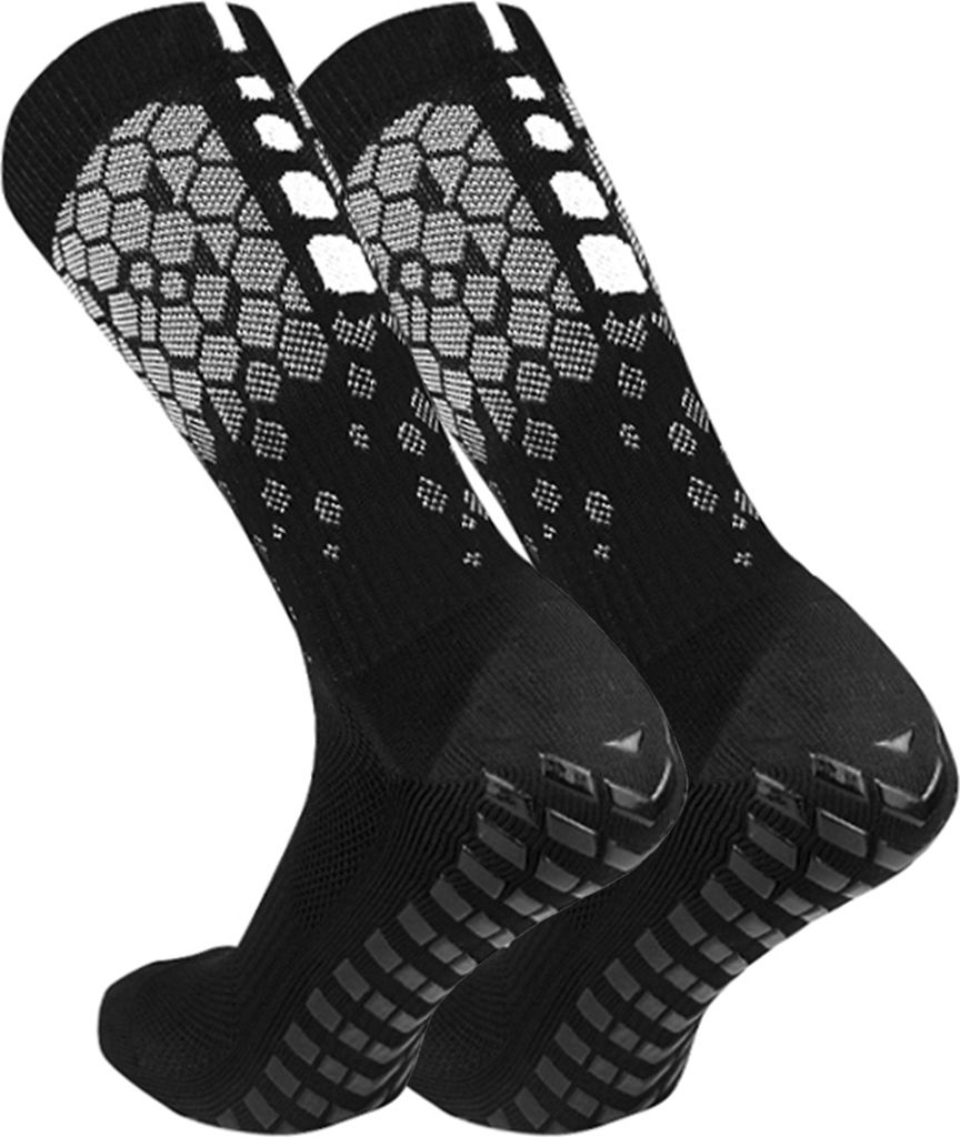 Anti-Rutsch-Fussballsocken fuer Maenner und Frauen, atmungsaktive Sportsocken mit Grippern fuer Yoga, Fussball, Fitnessstudio 38-45