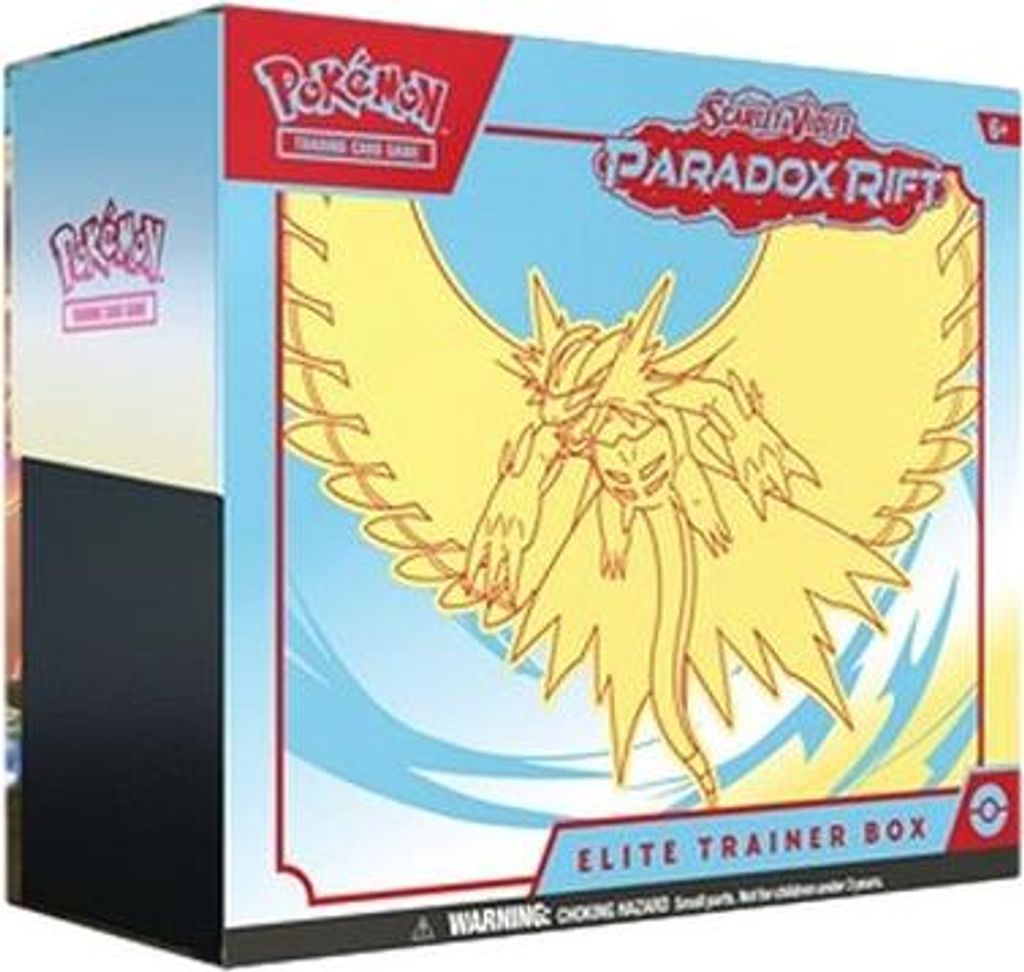 Pokemon Paradox Rift Roaring Moon Elite Trainer Box