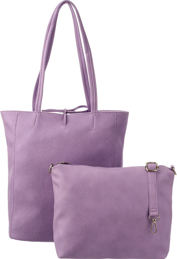 Hernan HB0380-2 Bag in Bag Shopper lila