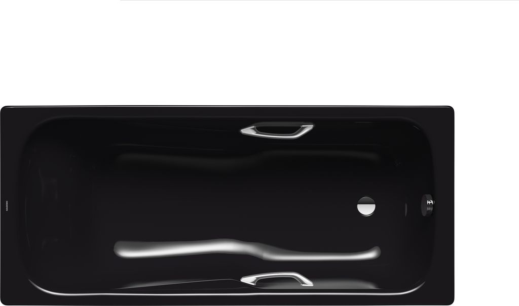 KALDEWEI Badewanne DYNA SET schwarz
