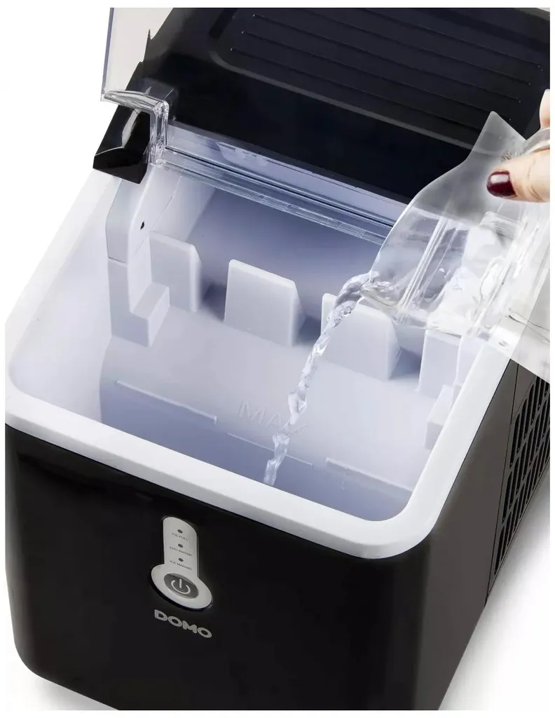 Machine à glaçons compacte Domo 1,5 litre - 9 glaçons par cycle rapide - 6